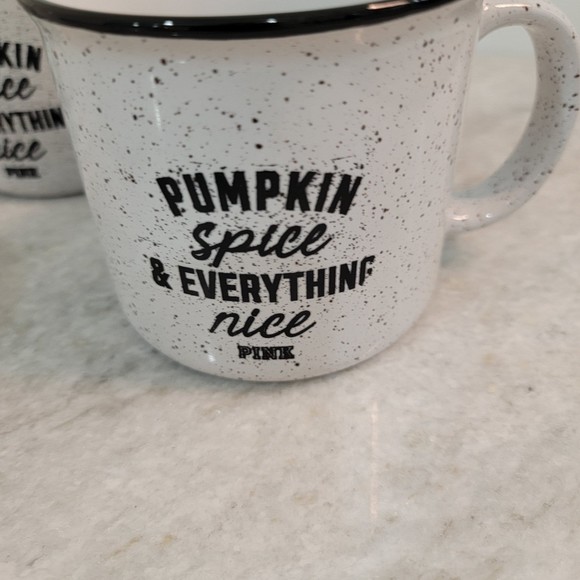 Pumpkin spice & Everything nice coffee mug setPink Victoria Secret - Picture 7 of 7